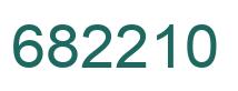 Number 682210 green image