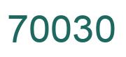 Número 70030 imagen verde