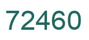 Número 72460 imagen verde