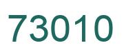 Number 73010 green image
