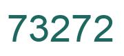 Number 73272 green image