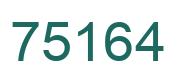Número 75164 imagen verde