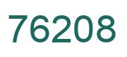 Number 76208 green image