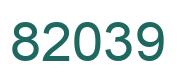 Número 82039 imagen verde