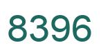 Number 8396 green image