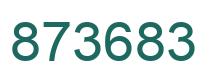 Número 873683 imagen verde