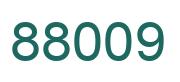 Número 88009 imagen verde