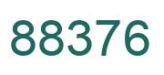 Número 88376 imagen verde