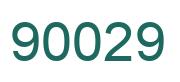 Número 90029 imagen verde
