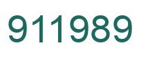 Número 911989 imagen verde