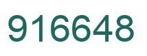 Número 916648 imagen verde