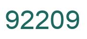 Number 92209 green image