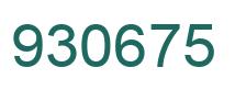 Número 930675 imagen verde