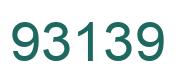 Number 93139 green image