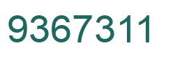 Número 9367311 imagen verde