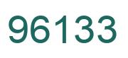 Número 96133 imagen verde