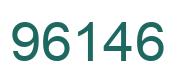 Número 96146 imagen verde
