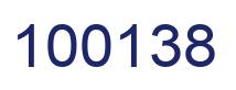 Number 100138 blue image