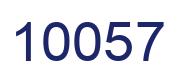 Number 10057 blue image
