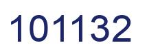 Number 101132 blue image