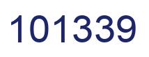 Number 101339 blue image