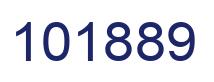 Number 101889 blue image