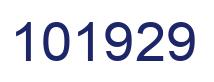 Number 101929 blue image