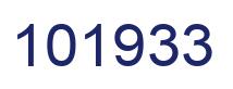 Number 101933 blue image