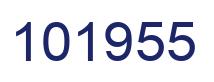 Número 101955 imagen azul
