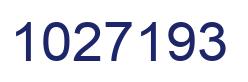 Número 1027193 imagen azul