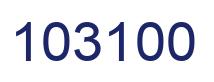 Number 103100 blue image
