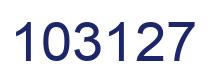 Number 103127 blue image