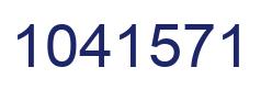 Number 1041571 blue image