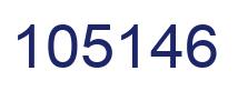 Número 105146 imagen azul