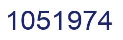Número 1051974 imagen azul