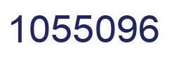 Number 1055096 blue image