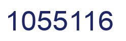 Number 1055116 blue image
