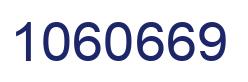 Number 1060669 blue image