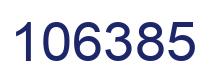 Number 106385 blue image
