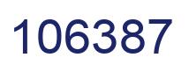 Number 106387 blue image