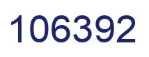 Number 106392 blue image