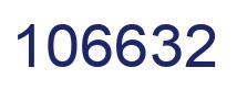 Number 106632 blue image