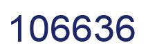 Number 106636 blue image
