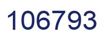 Número 106793 imagen azul