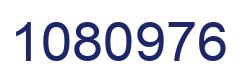 Número 1080976 imagen azul