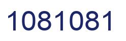Number 1081081 blue image