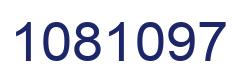 Number 1081097 blue image