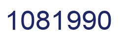 Number 1081990 blue image