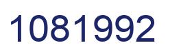 Number 1081992 blue image