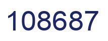 Número 108687 imagen azul